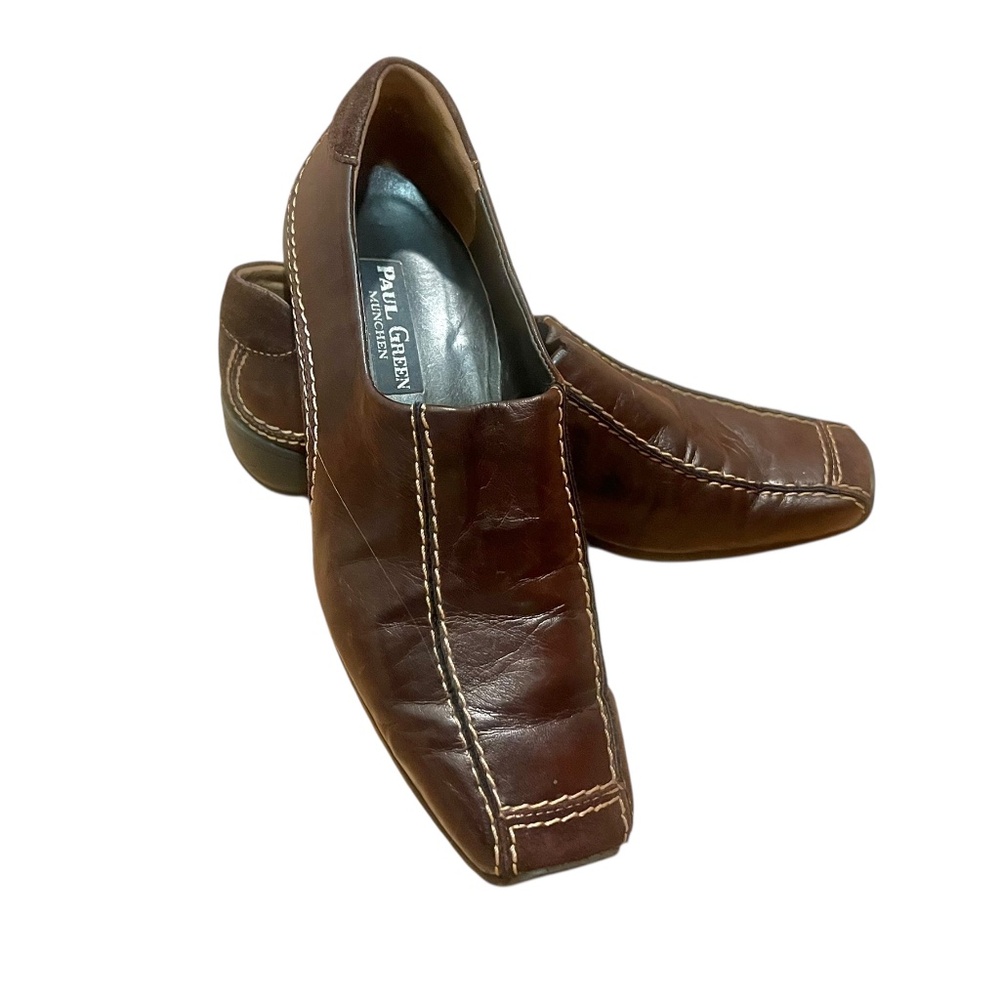 Paul Green Munchen Square Toe 'Lucy' Driving Loafer Size 7.5